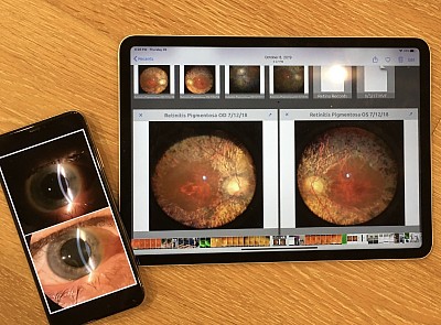 Use your iPhone or iPad to automatically place photos into your EHR